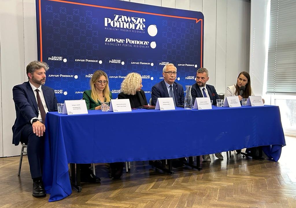 Debata wyborcza „Zawsze Pomorze” z udziałem posłanki Agnieszki Pomaskiej.