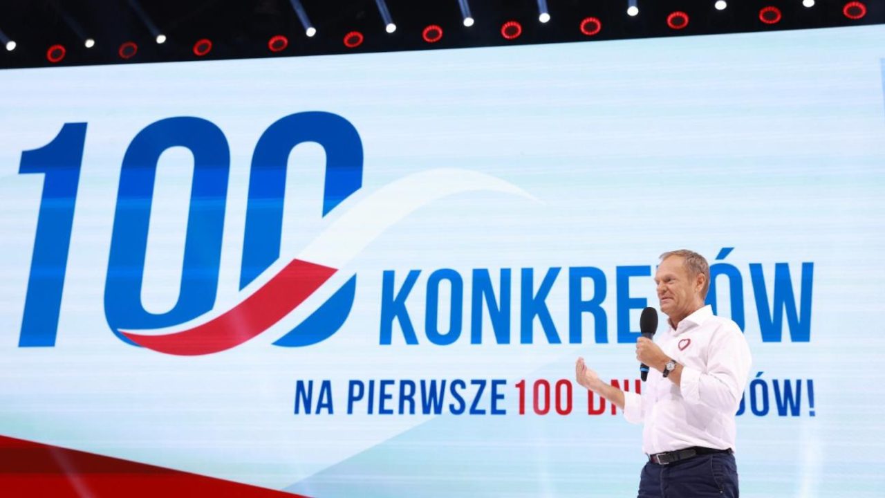 100 konkretów na pierwsze 100 dni rządów. Konwencja programowa KO w Tarnowie.