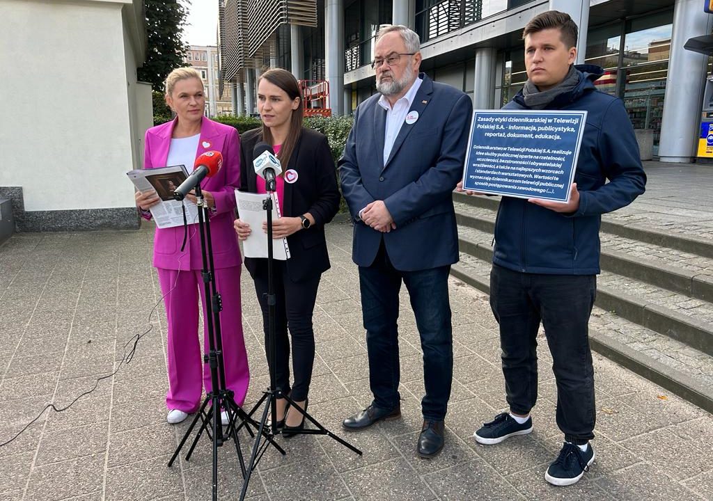 „Media publiczne powinny zachować bezstronność.” Konferencja prasowa Koalicji Obywatelskiej.