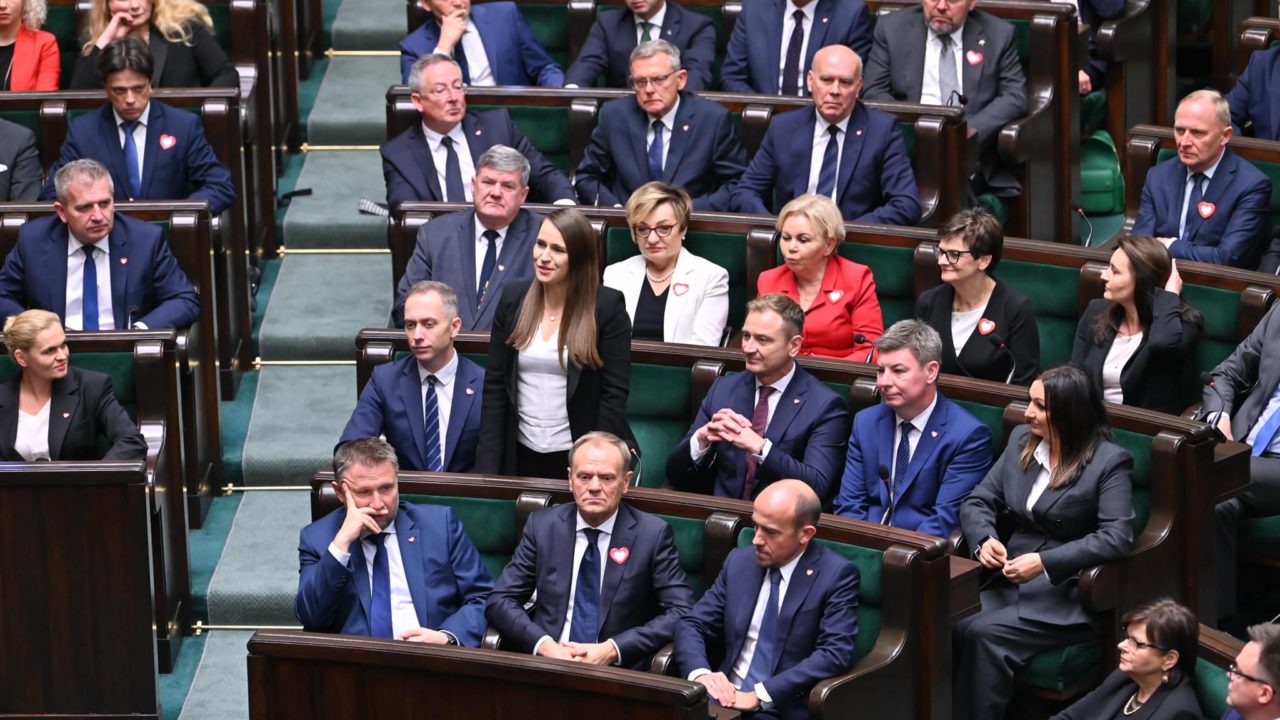Pierwsze posiedzenie Sejmu X kadencji