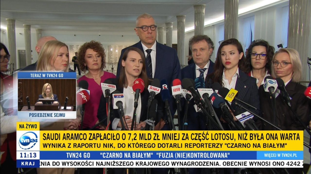 „Wyprzedaż Lotosu tu była decyzja wyłącznie polityczna!” – konferencja prasowa Zespołu ds. Rozliczeń PiS