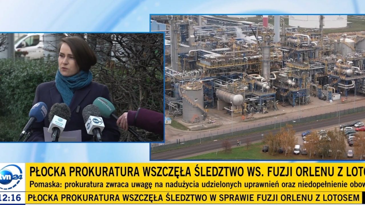 „Wyprzedaż Lotosu. Decyzja Prokuratury ws. śledztwa”- Konferencja posłanki Agnieszki Pomaskiej