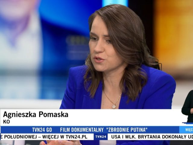 „Wojna z Rosją to nie tylko problem Ukrainy” – Agnieszka Pomaska w Kawa na ławę TVN24