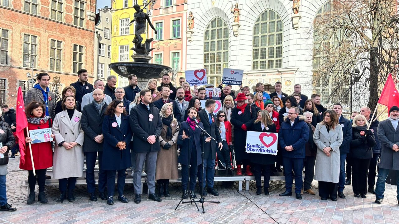 Koalicja Obywatelska w Gdańsku rusza w drogę po zwycięstwo!