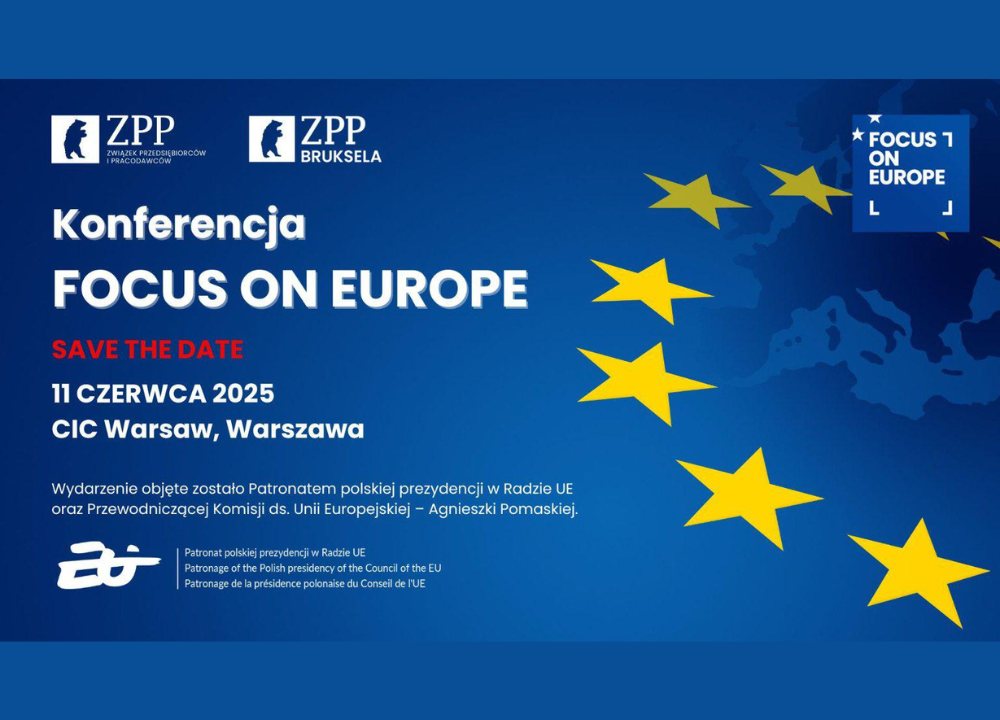 Ruszyła strona konferencji Focus on Europe. Bądź na bieżąco!