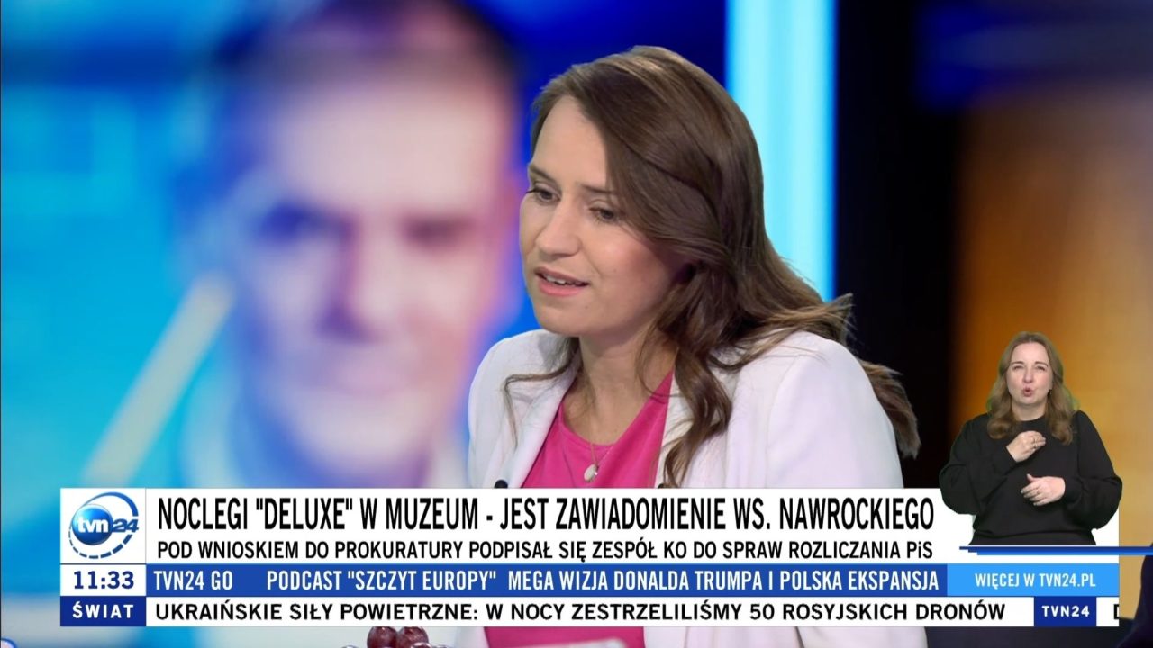 „Nawrocki kręci i mataczy” – Agnieszka Pomaska w „Kawie na ławę” TVN24