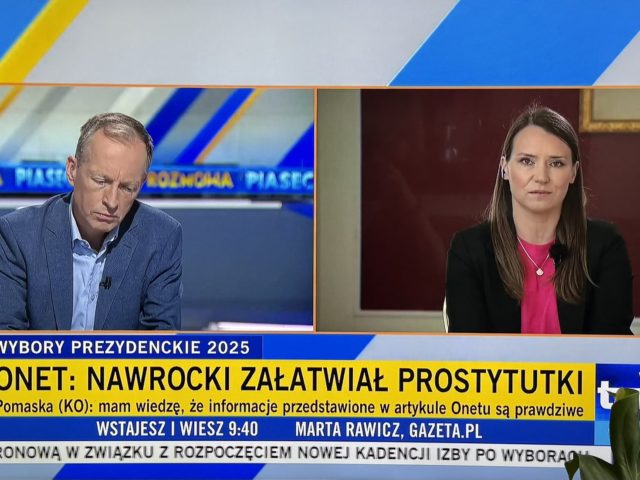 „Jestem gotowa z Karolem Nawrockim spotkać się w sądzie”. Agnieszka Pomaska w programie „Rozmowa Piaseckiego”.