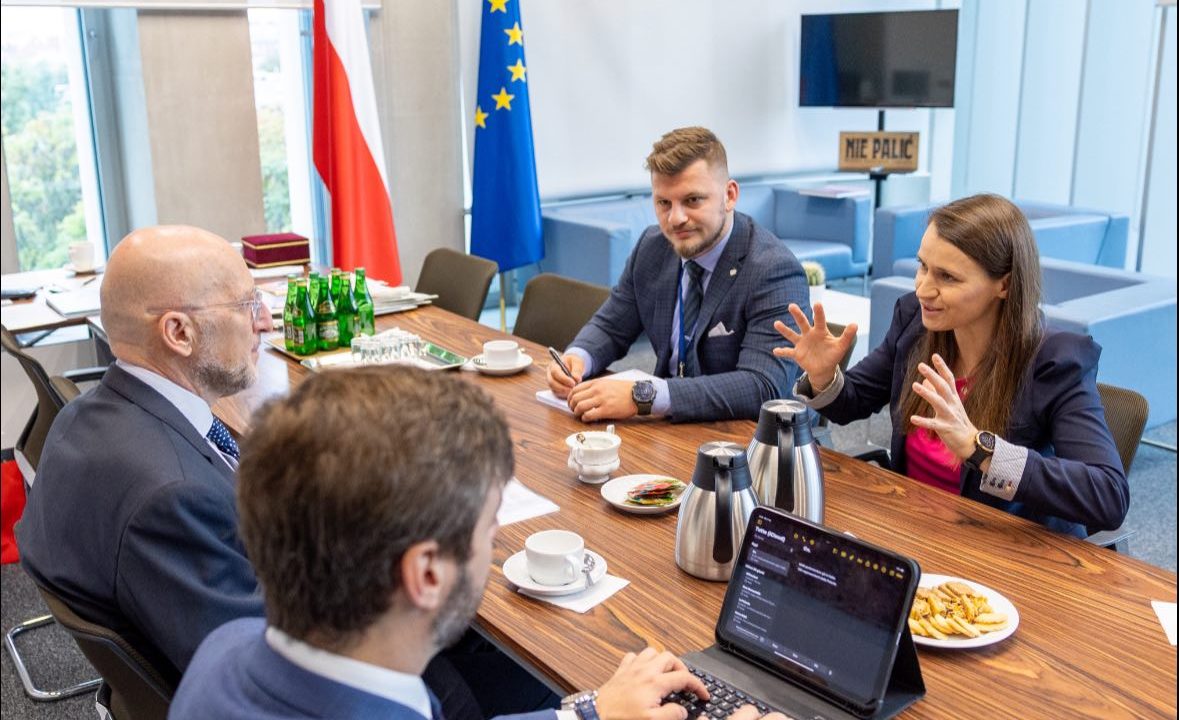 Parliamentary diplomacy. Meeting with the Italian Ambassador, Luca Franchetti Pardo.