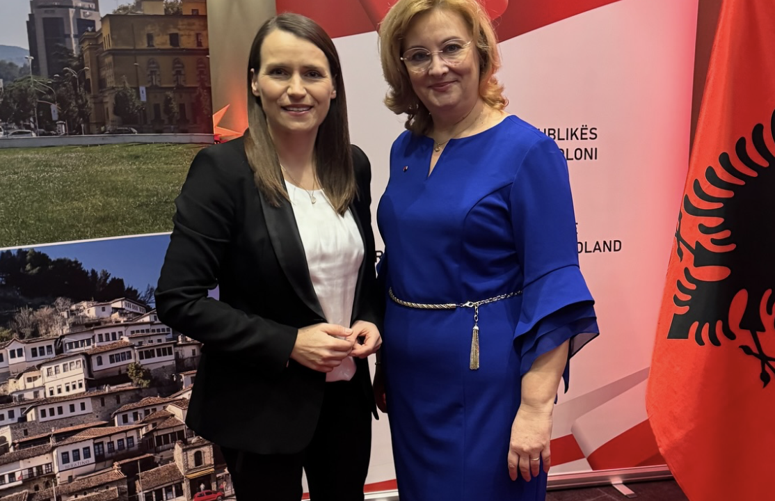 Postępy Albanii w procesie akcesyjnym. Spotkanie na zaproszenie Ambasador Halimi